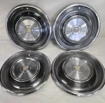 1968-69 Cadillac Deville Fleetwood 15INCH Hub Caps Oem Gm. Fixed Price $155.00.
