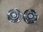 1958 Studebaker Hubcaps 14" Wheel Cover *pair*. Fixed Price $35.00.