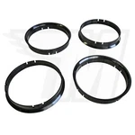 4 X Centering 67.1 Mm - 71.6 For Many Wheel And Car Manufacturers. Fixed Price $12.18.