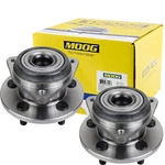 Moog 513084 4X4 4WD Front Wheel Hub & Bearing Pair Set Of 2 For Jeep Wrangler Ca. Fixed Price $137.68.