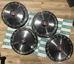 Genuine Cadillac Deville Fleetwood Metal Hubcaps Wheel Covers 15. Fixed Price $114.95.