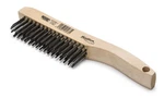 Lincoln 4 X 16 Row Carbon Steel Wire Brush K3185-1. Fixed Price $20.00.