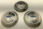 1950-1954 Chevy Hub Caps Dog Dish Center Rim Molding Chevrolet. Fixed Price $96.03.