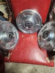 65 Chevelle Ss Hubcaps. Fixed Price $150.00.