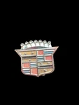 Vintage 1975-1985 Cadillac Wire Wheel Cover Crest Emblem Badge. Fixed Price $16.99.