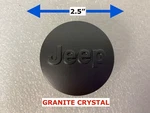 2007-2021 Jeep Grand Cherokee Compass Wrangler Wheel Center Cap Granite Crystal. Fixed Price $13.00.