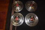 1957 Chevrolet Chevy Spinner Accessory Set 4 Wheel Nut Cover. Fixed Price $189.99.