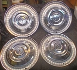 1959 1960 Studebaker Cars Set 4 Original Wheelcovers Hubcaps AC-2937. Fixed Price $120.00.