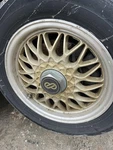 Vintage Enkei Racing EK98 92 Threaded Mesh Rim Custom Wheel Center Cap Gold. Fixed Price $149.99.