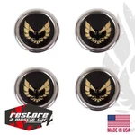 1977-81 Firebird Trans Am 15" Snowflake/turbo Wheels Round Metal Center Caps (4). Fixed Price $249.95.