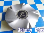 Etoria Wheels 37 Silver Center Caps # COP45C Custom (1). Fixed Price $34.98.