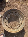 16 Inch Antique Lincoln Ford Artillery Rally Wheel Mercury Coupe 1937 1938. Fixed Price $88.00.