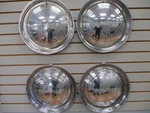 1949 Chrysler Wheel Cover Hubcaps Oem Set. Fixed Price $70.00.