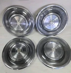 1968-69 Cadillac Deville Fleetwood Calais 15INCH Stainless Steel Hub Caps Oem Gm. Fixed Price $125.00.
