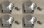 4 Used U.s. Mags Chrome Wheel Center Cap 1002-13 M-696 S1007-09 W/ Screws. Fixed Price $99.00.