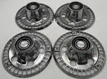 Lot Of 4 1975 1976 Ford Thunderbird Center Hubcap Turbine D5SA-1A097-AB. Fixed Price $129.99.