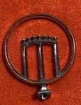 Used Ford Mercury D54Y-16850-A 1975-1979 Monarch Hood Chrome Ornament Emblem. Fixed Price $27.00.