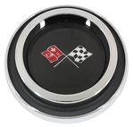 1968-1974 Corvette Finned Wheel Cover Hub Cap Emblem Assembly Made The Usa. Fixed Price $92.95.