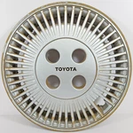 One 1989-1990 Toyota Tercel # 61052 13" Hubcap / Wheel Cover Oem 42621-16060. Fixed Price $45.00.