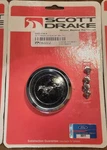 Scott Drake Ford Mustang 69-70 Magnum Wheel Center Caps .66IN Tall D0ZZ-1130-A. Fixed Price $50.00.