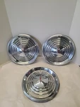 (3) 1973 1974 Pontiac Ventura Lemans Firebird Tempest Hubcap Wheel Cover. Fixed Price $125.00.