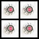 4PCS Of 1980-1996 Ford F150 Bronco Van Chrome Center Caps Hubs Set Black. Fixed Price $46.99.