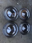 Triumph Spitfire, Herald, Vitesse, GT6 Hub Caps. Fixed Price $150.00.