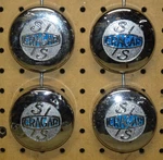 (4) Cragar Metal Custom Wheel Center Cap #29055. Fixed Price $79.95.