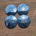 Ford Focus Center Cap Set Of 4, Chrome, 2000-2011 Part # 2M51 1000 Aa D1 Damaged. Fixed Price $24.95.