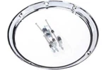 Porsche Chrome Headlight Rim Uro Parts 91163110204. Fixed Price $86.00.