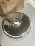 Hub Cap Gm 359749 Black Bow Tie- Very Good CONDITION-----------------75-F. Fixed Price $89.95.