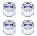 4X New Moto Metal 950 951 953 Chrome 8 Lug Wheel Center Caps 3.5" Tall 353K133H. Fixed Price $112.00.