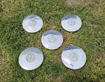 Set Of 5 1970S 1980S Volkswagen 6" Center Hubcaps Beetle Bus Type 2 4. Fixed Price $69.00.