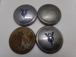 Original Vintage 1920'S 1930'S Ford V8 Hub Caps Lot Of 4 Rat Rod. Fixed Price $85.50.