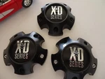 Set Of Kmc Xd Series Black Custom Wheel Center Cap # S057L120-H34, S1410-16. Fixed Price $60.79.