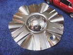 Polo K-9 Chrome Custom Wheel Center Cap Hub Part 1833 Or 338T On Back Of. Fixed Price $103.99.
