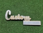 1976 - 1980 Dodge D100 Truck 4033338 Custom Fender Emblem 2 Studs Used Genuine. Fixed Price $19.99.