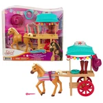 Spirit Untamed Miradero Riding Gear Cart With Rolling Wheels & 5" Pony, Horse. Fixed Price $17.88.