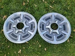 1977-87 Chevrolet & Gmc Wheel Covers, Front Hubcaps Rpo Code PO1. Fixed Price $140.00.