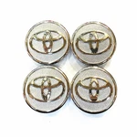 Set Of 4 Toyota Wheel Center Caps 57MM Silver Chrome Fits Corolla Prius Yaris. Fixed Price $17.99.