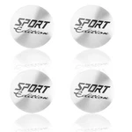 4PCS Wheel Hub Center Caps Stickers, Waterproof 56MM Automotive Sport/silver. Fixed Price $10.02.