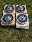 Nos Gm 1967 & 1968 Chevrolet Camaro Chevelle 14" Wire Wheel Covers Hub Caps. Fixed Price $2640.00.