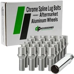 Chrome Lug Bolts 2016-2021 Mercedes-benz S-class Coupe Aftermarket Wheels. Fixed Price $72.00.
