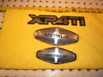 Ford Merkur XR4TI 1987 Front Grille Rear Hatch Metal Black Oem 3 Emblem. Fixed Price $163.18.