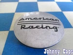 American Racing Wheels 69 Silver Center Cap # 1242100S / F112-26 (qty. 1). Fixed Price $22.10.