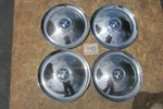 1954 Hudson Hornet, Wasp, Jetliner 15" Wheel Covers, Hubcaps Set Of. Fixed Price $149.95.