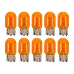 Hugwits 10 T20 Halogen Bulbs, 12V/21W 7440 Pcs, Amber# Monofilament. Fixed Price $15.99.