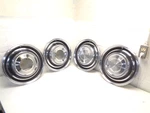 1971-1980 International Harvester I-h Scout Ii Nos 4X4 Wheel Covers/hubcaps Set. Fixed Price $395.00.