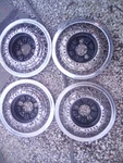 4 1950S Lyons Cello Accessory Wire Wheel Cover Hubcap For Nash. Fixed Price $220.00.