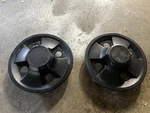 Two (2) Triumph Spitfire Wheel Cover Center Caps. Fixed Price $15.00.